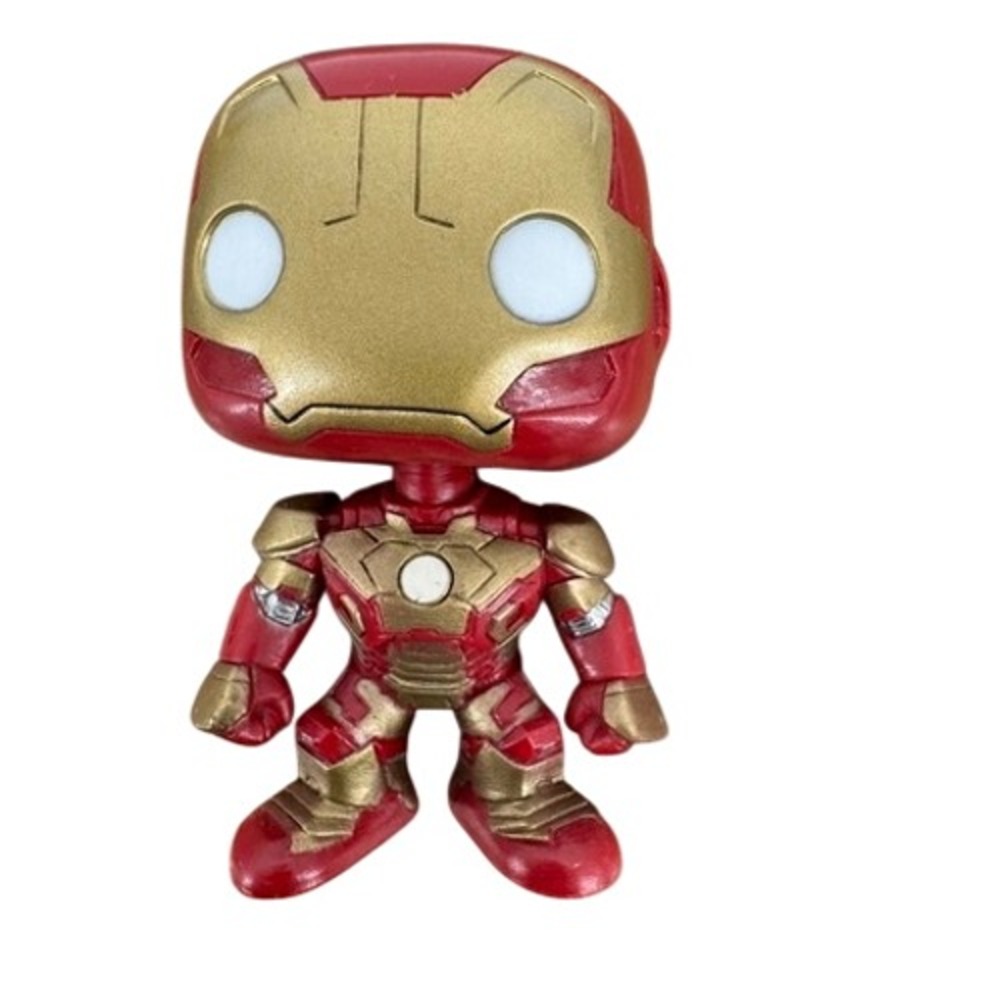Funko Pop Marvel Iron Man Bobblehead Red Gold Mark 42 Vinyl Figure 2013 Loose